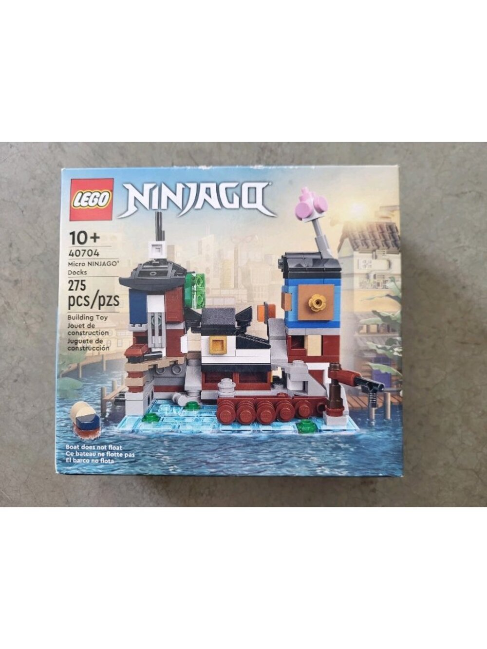 LEGO Micro NINJAGO Set 40704 10+ 275 pcs NEW FACTORY SEALED